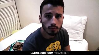 Парень латинос пососал за деньги и поебался в крепкую попку до камшота в рот